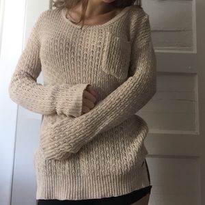 Long crochet gramicci sweater